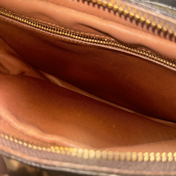 Leather Vintage Boho Bag - Louis Vuitton Upcycled Boho Grunge - Picture 6 of 10